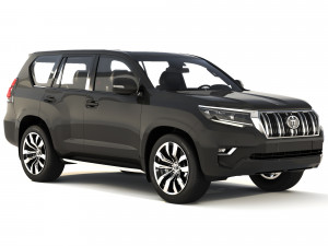 Toyota Land Cruiser Prado 2018 3D 模型