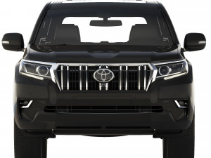 Toyota Land Cruiser Prado 2018 3D 模型