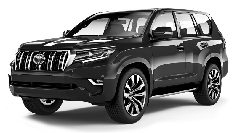 Toyota Land Cruiser Prado 2018 3D 模型 .c4d .max .obj .3ds .fbx .stl .blend 