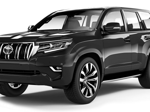 Toyota Land Cruiser Prado 2018 3D Model
