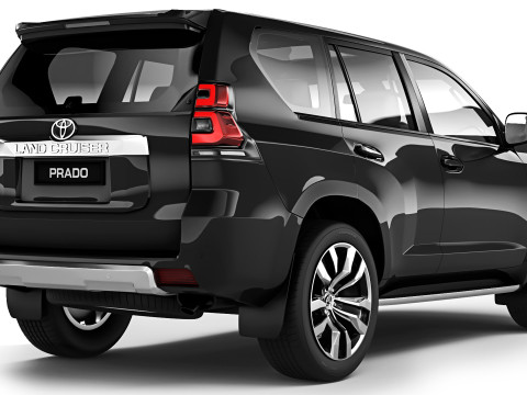 Toyota Land Cruiser Prado 2018 3D 模型