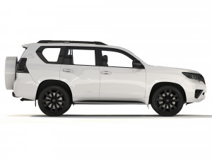 Toyota Land Cruiser Prado VXL 2021 3D मॉडल
