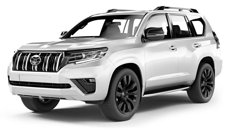 Toyota Land Cruiser Prado VXL 2021 3D मॉडल .c4d .max .obj .3ds .fbx .stl .blend 