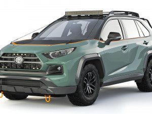 Toyota RAV4 Adventure 2019 3D Model