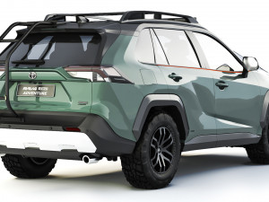 Toyota RAV4 Adventure 2019 3D Model
