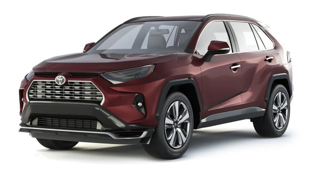 Toyota RAV4 2022 3D Model .c4d .max .obj .3ds .fbx .stl .blend
