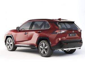 Toyota RAV4 2022 3D Model