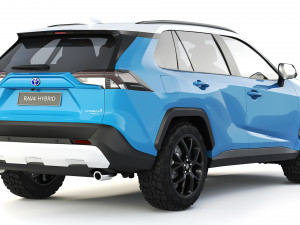 Toyota RAV4 Adventure 2022 3D 模型