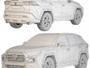 Toyota RAV4 Adventure 2022 3D Model