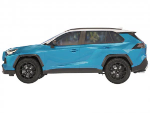 Toyota RAV4 Adventure 2022 3D Model