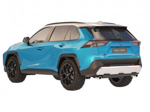 Toyota RAV4 Adventure 2022 3D 模型