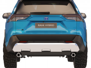Toyota RAV4 Adventure 2022 3D 模型
