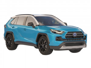 Toyota RAV4 Adventure 2022 3D 模型