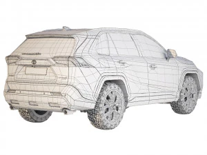 Toyota RAV4 Adventure 2022 3D Model