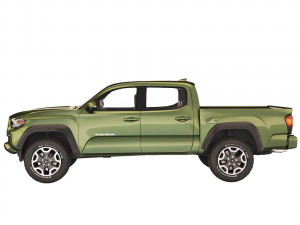 Toyota Tacoma 2020 3D 模型