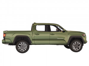 Toyota Tacoma 2020 3D 模型