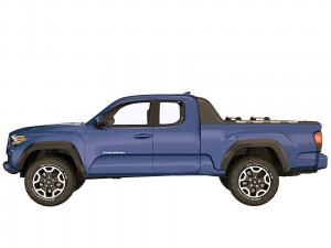 Toyota Tacoma extended cab 2017 3D 모델