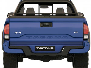 Toyota Tacoma extended cab 2017 3D Model