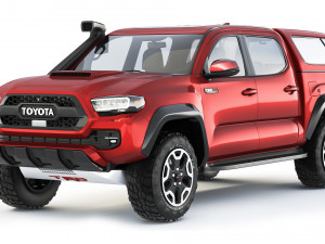 Toyota Tacoma TRD Pro 2022 Modelo 3D