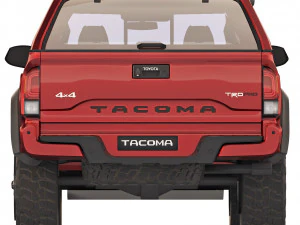Toyota Tacoma TRD Pro 2022 3D Model