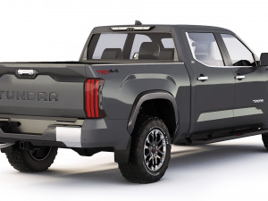 Toyota Tundra SR5 TRD 2022 3D Модель