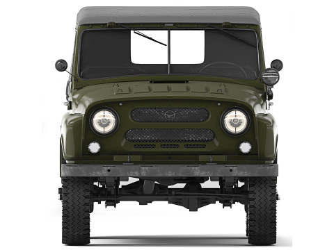 UAZ 469 1970 3D 模型