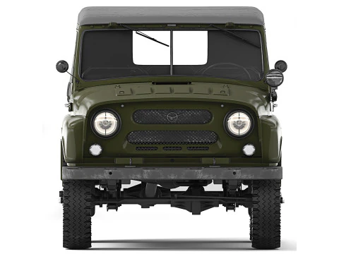UAZ 469 1970 3D 모델