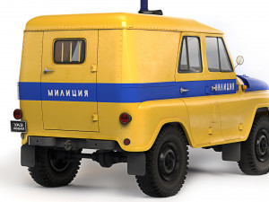 UAZ 469 AP 1978 Modèle 3D