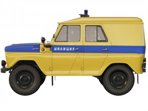 UAZ 469 AP 1978 Modèle 3D