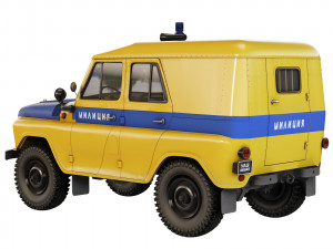 UAZ 469 AP 1978 Modèle 3D