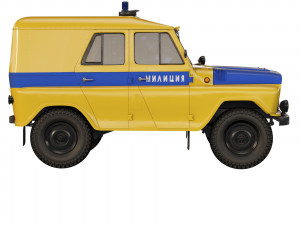 UAZ 469 AP 1978 Modèle 3D
