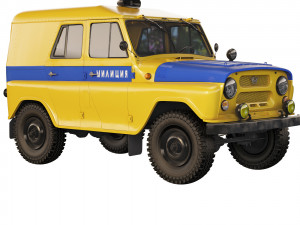 UAZ 469 AP 1978 Modèle 3D