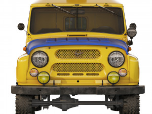 UAZ 469 AP 1978 Modèle 3D