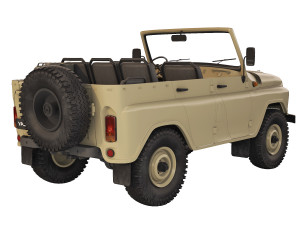 UAZ 3151 1985 Modelo 3D