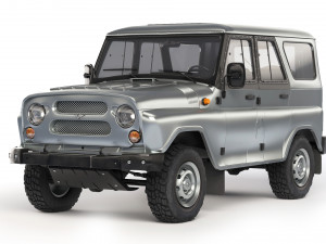 UAZ Hunter 2017 3D 모델