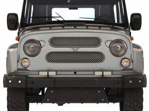 UAZ Hunter 2017 3D Model