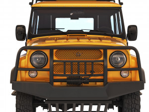 UAZ Hunter expedition 2019 Model 3D