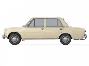 VAZ Lada 2101 1970 3D 模型