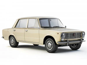 VAZ Lada 2101 1970 3D Model