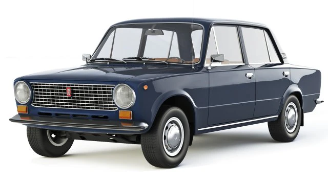 VAZ Lada 21011 1974 3D Model .c4d .max .obj .3ds .fbx .stl .blend 