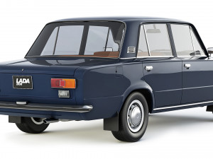 VAZ Lada 21011 1974 3D-Modell