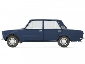 VAZ Lada 21011 1974 3D Model