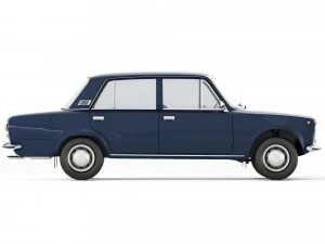 VAZ Lada 21011 1974 3D Model