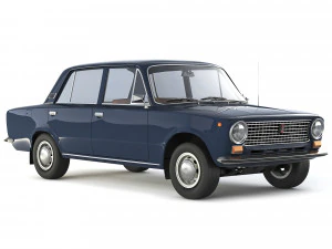 VAZ Lada 21011 1974 3D Model