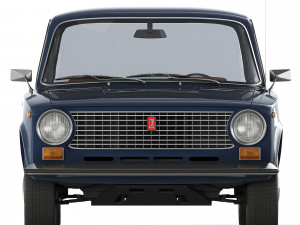 VAZ Lada 21011 1974 3D-Modell