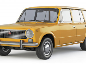 VAZ Lada 2102 1971 3Dモデル