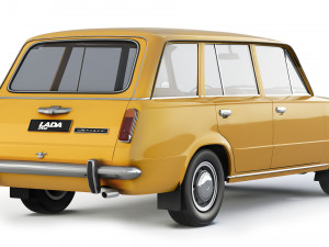 VAZ Lada 2102 1971 3D Model