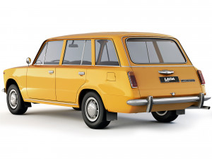 VAZ Lada 2102 1971 3D Model