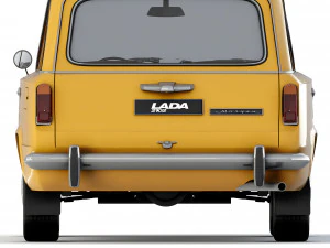 VAZ Lada 2102 1971 3D Model