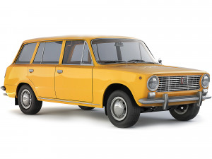VAZ Lada 2102 1971 3D Model